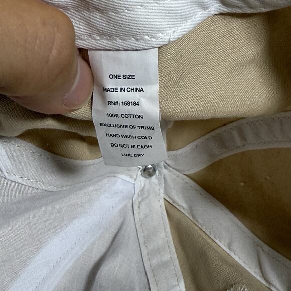 Ski Vail Logo Embroidered Color block Logo Hat - Gray, White - Picture 9 of 9